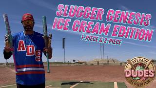 Slugger Genesis Ice Cream Edition | 1-Piece & 2-Piece  USSSA Slowpitch Bat Review Slugger Genesis 1 Piece Marshburn 1 Piece Balance Usssa Slowpitch Bat Review
