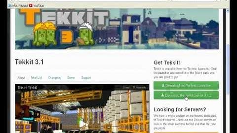 How to Install Tekkit 1.3 for Windows 7/ Xp
