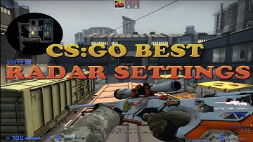 CS:GO - BEST RADAR / MINIMAP SETTINGS ENG
