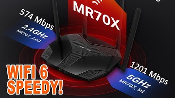 Mercusys MR70X AX1800 Dual Band WiFi 6 Router Review