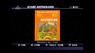 Atari Anthology - PS2 - Adventure - Box Art & Manual