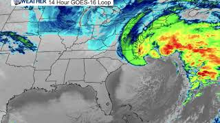 January 4 GOES 16 Satellite Snowstorm