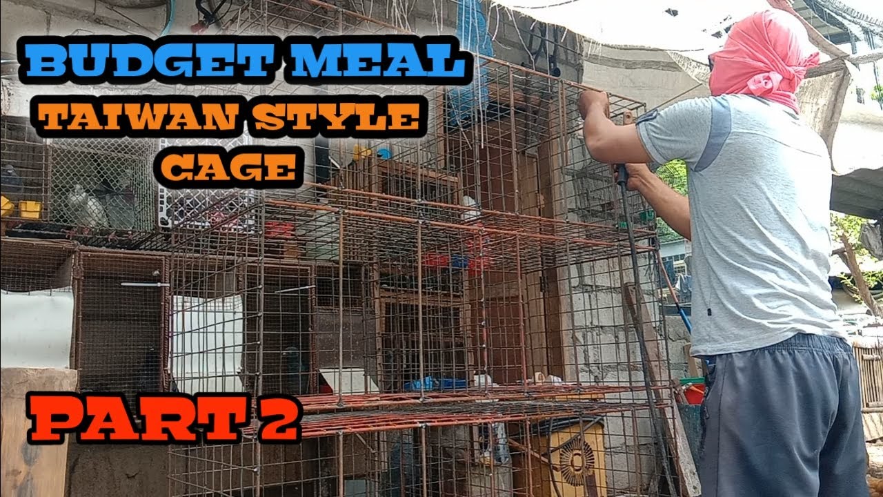 80% DONE MURANG TAIWAN STYLE BREEDER CAGE / WELZ LOFT TV