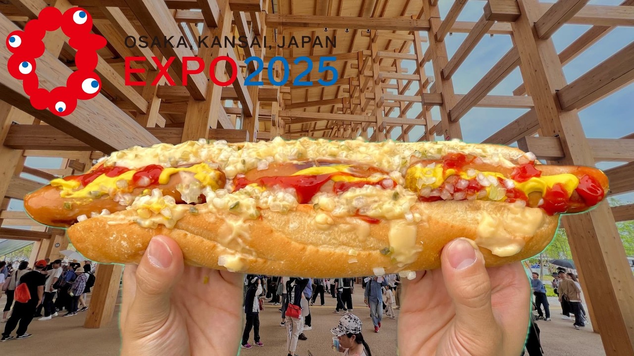 Пробуем футуристическую еду с выставки Japan Expo | Expo 2025 в Осаке
