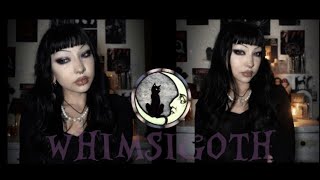 whimsigoth inspired makeup & outfit ☾☼