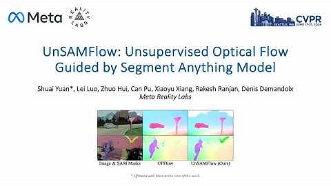 [CVPR 2024] UnSAMFlow: Unsupervised Optical Flow Guided by Segment Anything Model