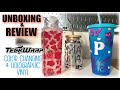 TeckWrap Craft Unboxing & Review | Full Wrap Tumblers with  Color Changing and Holographic Vinyl