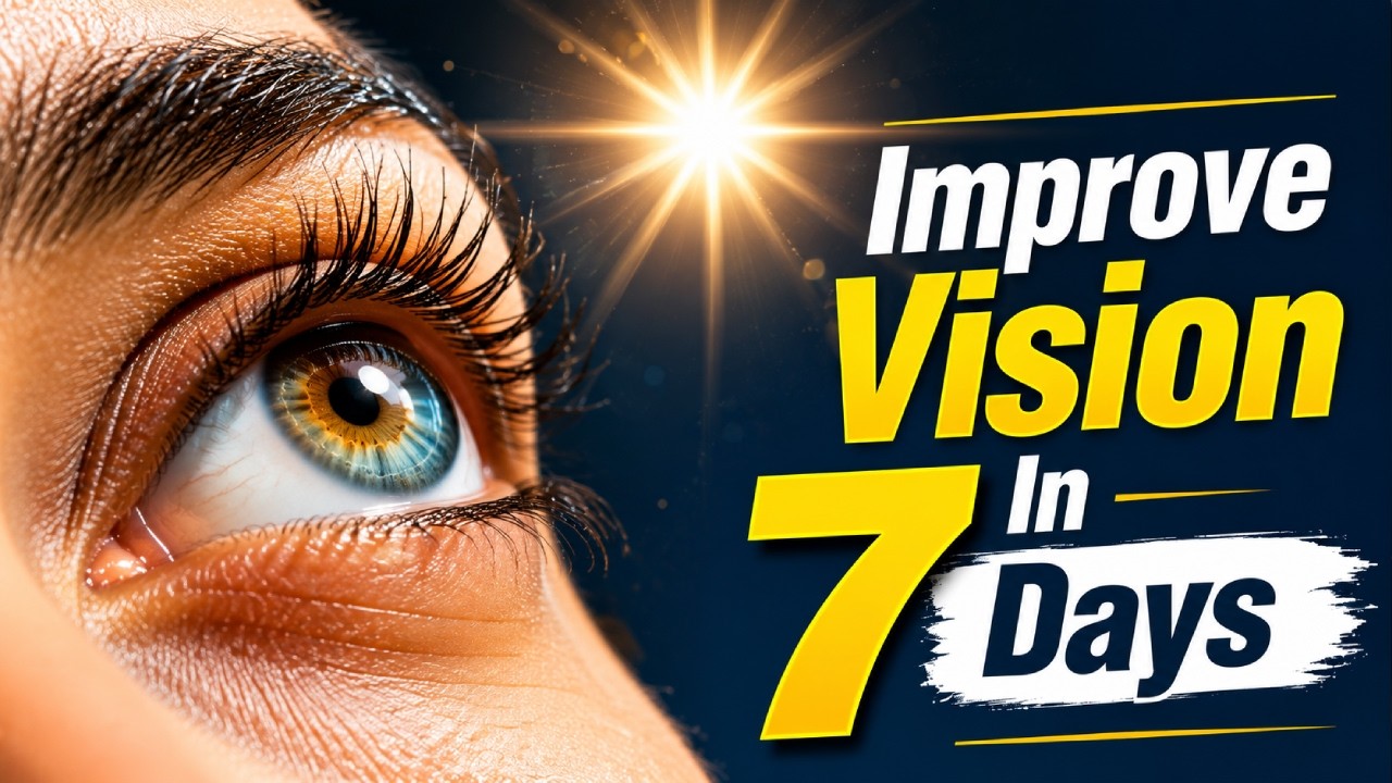 Daily Eye Exercises to Improve Eyesight | Eye Yoga | With Simple ...