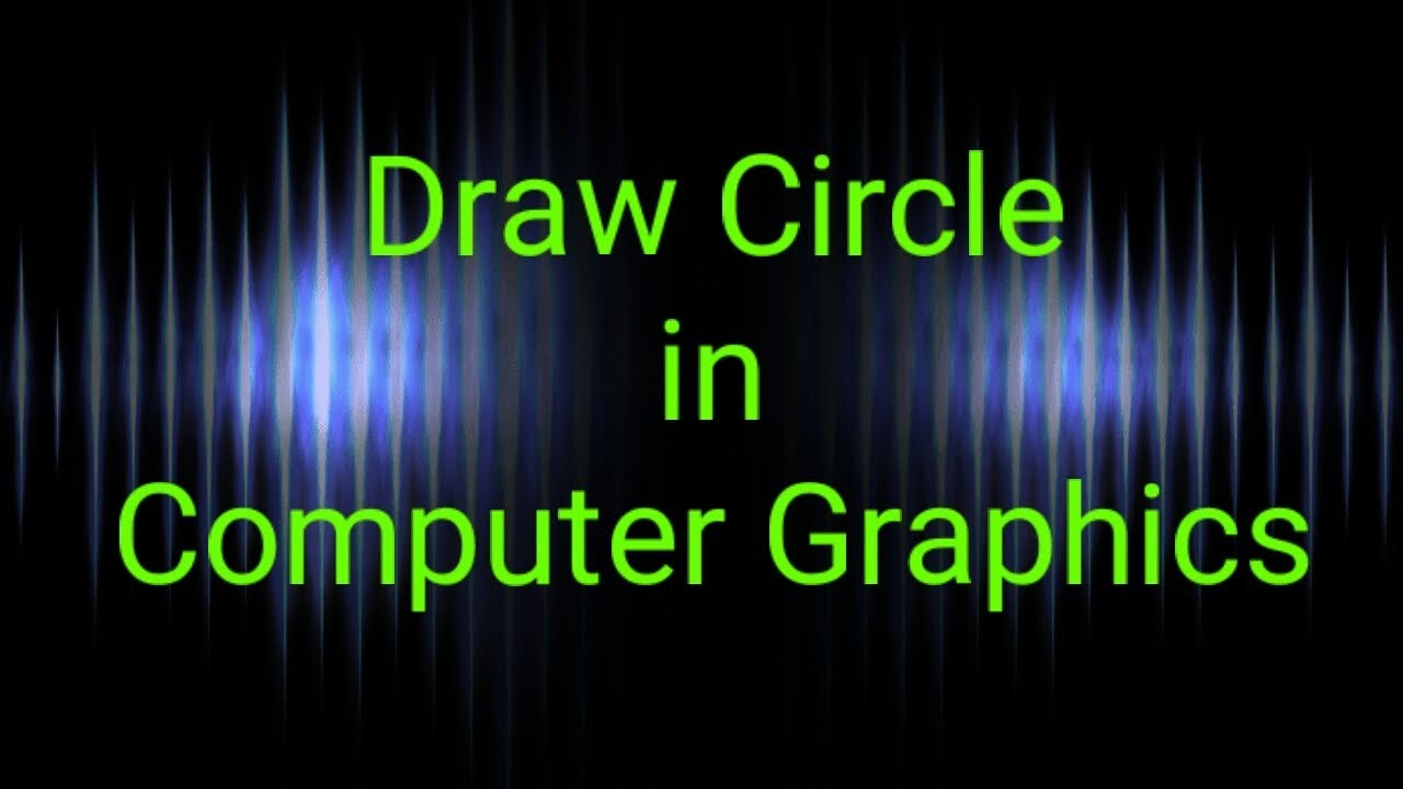 How To Draw a Circle in C programming