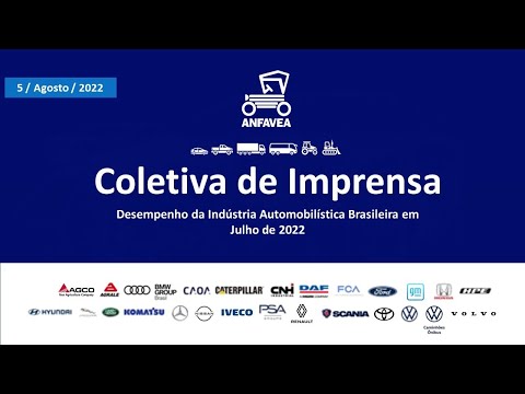 Coletiva de Imprensa ANFAVEA - 5 de agosto