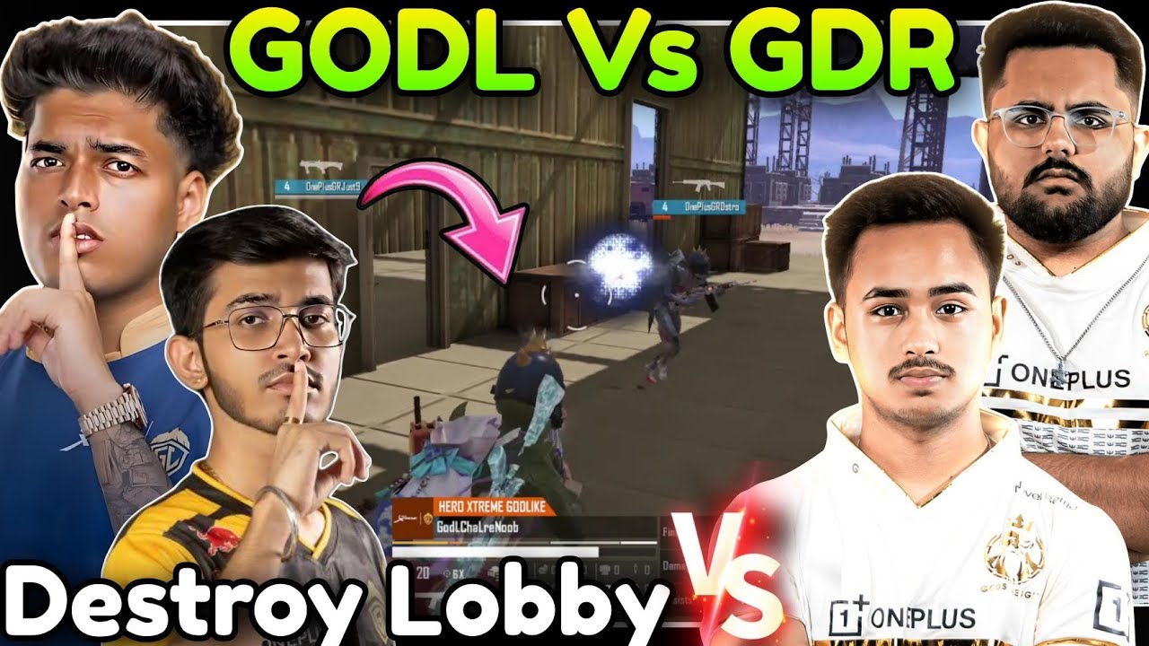 JONATHAN On Fire 🔥 Godl Vs GDR 😯 Godlike Destroy In Lobby - YouTube