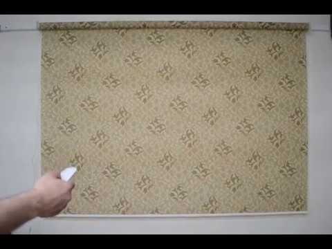 Моторизированная рулонная штора "Лаура"