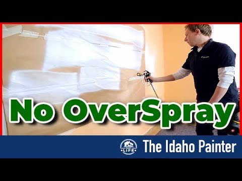 Over Spraying How To Prevent Overspray When Painting A House