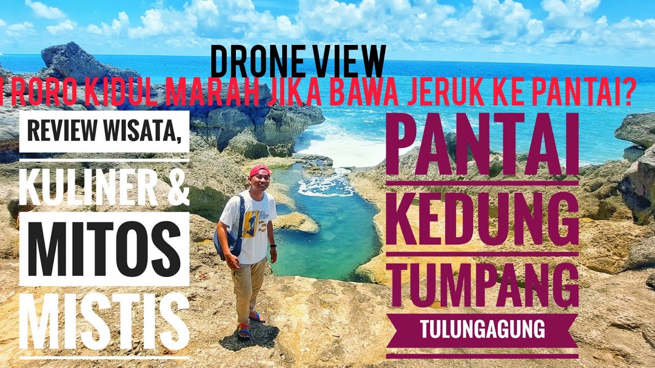 Pantai Kedung Tumpang Tulungagung|Mitos Mistis Dilarang Bawa Jeruk Ke Pantai|Review Wisata & Kuliner