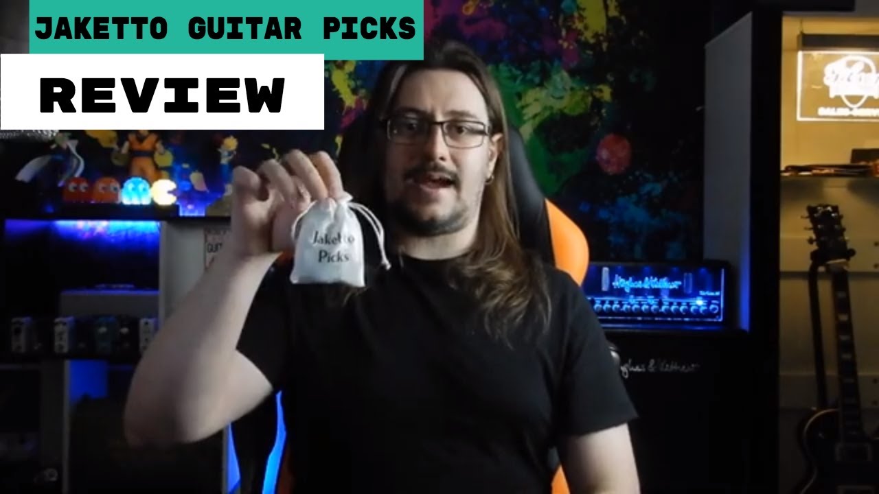 Northern Lights Trapped In a Pick!?! Jaketto Guitar Picks Review