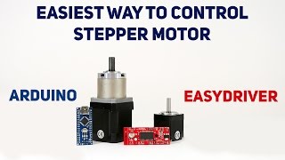Easiest Way To Control A Stepper Motor - Easydriver