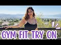TRY ON TUESDAY Gym Fit Two Fits Beautiful Scenery 