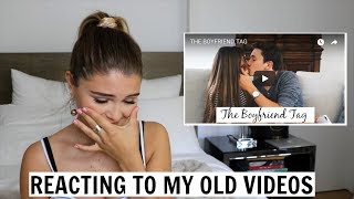 reacting to my old videos...