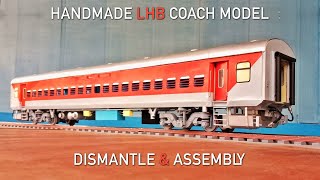 Handmade LHB coach | Dismantling and Assembling | ‎Linke-Hofmann-Busch