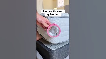 This Tape Trick Makes Mattress Moving So Easy #MovingHack #DIYTips #MattressHack #HomeHack