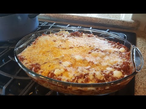 Baked Spaghetti Casserole The Easy Way (Look)