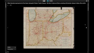 Indiana Interurban 1941 Electric Trains Video Commentary