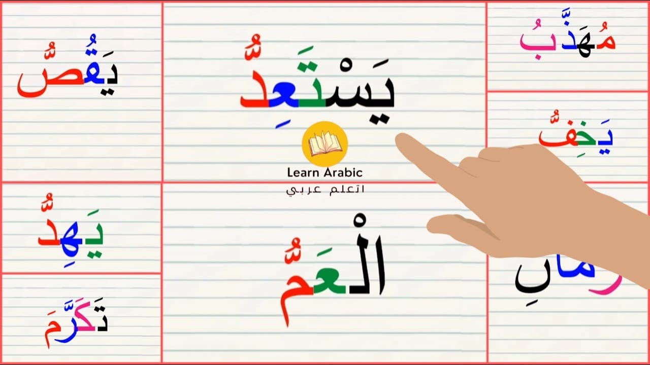 تعليم القراءة|حركة الشدة والضمة|تكوين كلمات من حروف|تعلم الاملاء من ...