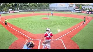 Triple at legacy park 12u Caroline armstrong