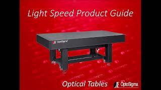 How To Select An Optical Table