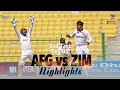 Afghanistan vs Zimbabwe Highlights | 2nd Test | Day 3 | Afghanistan vs Zimbabwe in UAE 2021