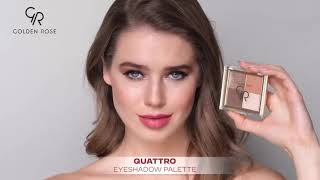 Quattro Eyeshadow Palette Golden Rose