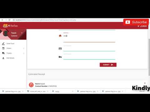 Online Food Ordering System Download With Source code and DB