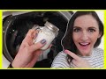 7 UNEXPECTED THINGS you can clean in your WASHING MACHINE!! (Genius Cleaning Hacks) | Andrea Jean