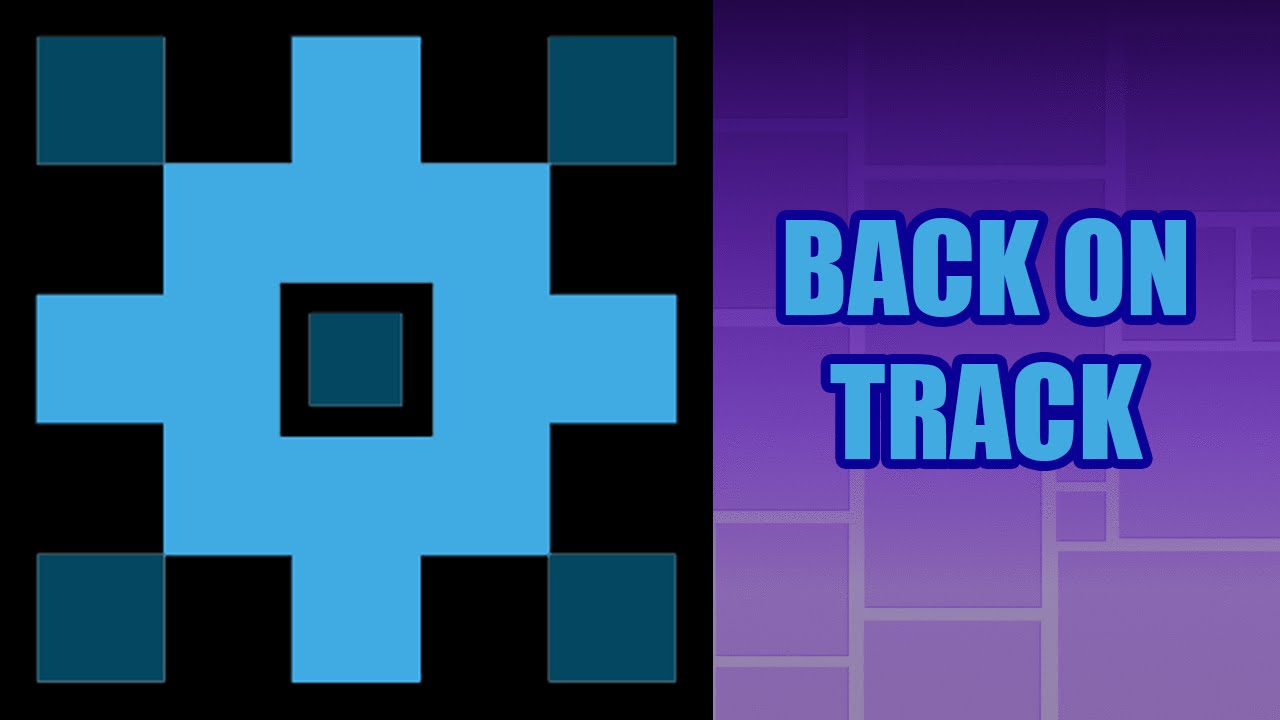 Dashed back. Back on track Geometry Dash.