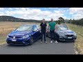 BMW M140i vs VW Golf R 7.5 with Car Advice Australia 2018 *Hot Hatch*