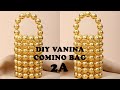 DIY VINTAGE PEARL BEADED VANINA COMINO BAG