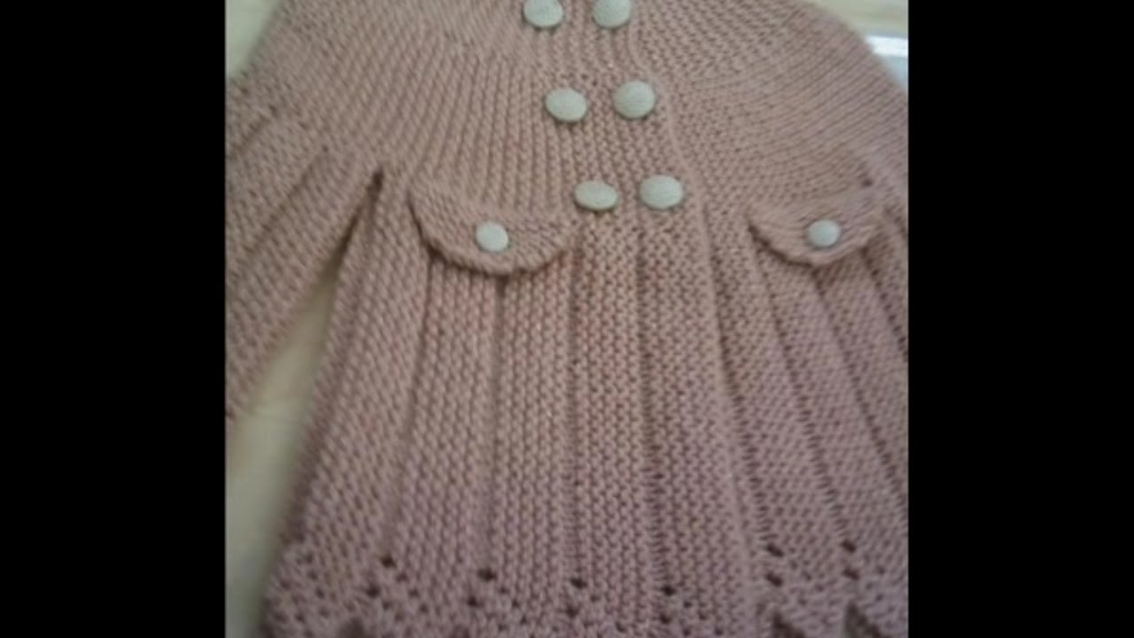 One colour sweater design for kids or baby in hindi handmade woolen sweater designs YouTube