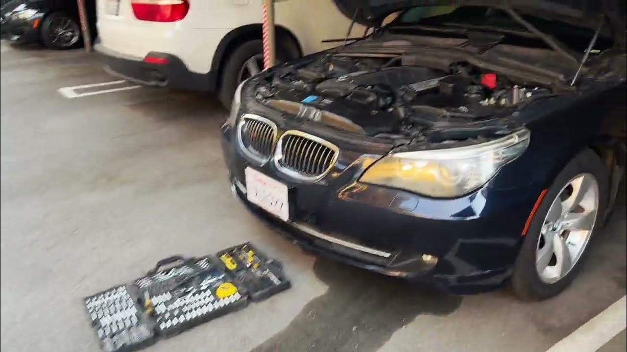 BMW E60 Upper Radiator Hose Exploded YouTube