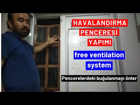 Video: Sera Penceresi: Havalandırma Cihazı, Kendin Yap Vantilatör, Polikarbonat Yapılar Için Havalandırma