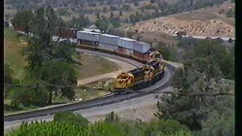 Santa Fe Railroad Tehachapi Loop 1991