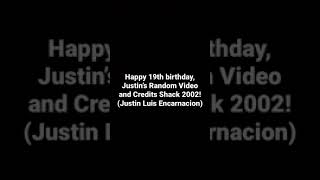 Happy 19th birthday, Justin Luis Encarnacion!