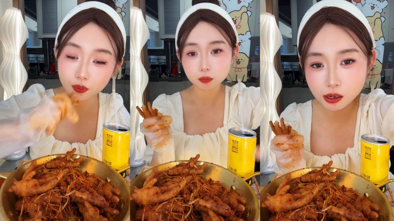 EATING 5 LBS OF HOT & SOUR CHICKEN FEET! | Extreme Spice Mukbang Challenge 🥵