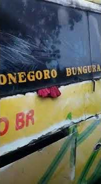 KECELAKAAN PARAH BUS MARGO JOYO TABRAK JEMBATAN DI KAPAS BOJONEGORO