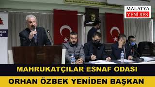 Mahrukatçılar Esnaf Odasının Seçiminde Orhan Özbek Güven Tazeledi