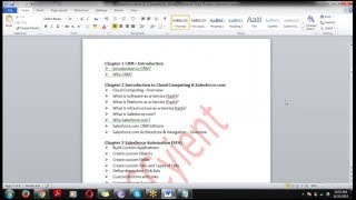 sales force online Training | sales force live training --(Karthik) screenshot 4