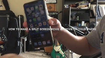 How to Make a Split Screen Music Video in IMovie on an IPhone