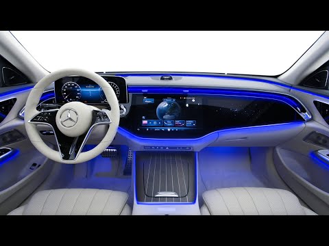 New 2024 Mercedes E-Class INTERIOR! Zoom Calls & TikTok NOW?! W214 Ambiente MBOS