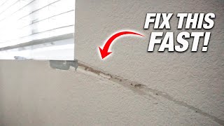 How To Fix Small Drywall Damages FAST And EASY Like NEW Again! DIY Pro Repair!