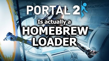 Portal 2 is a PS3 homebrew loader