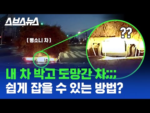 어떤 블랙박스를 달아야 뺑소니 차 번호판이 제대로 찍힐까?  / 스브스뉴스